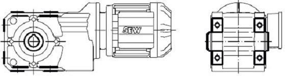 Sew Eurodrive KA19B KA29B