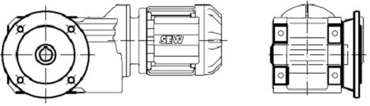 Sew Eurodrive KAF19B KAF29B Sew Eurodrive KAF19B KAF29B
