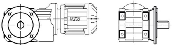 Sew Eurodrive KF19B KF29B Sew Eurodrive KF19B KF29B