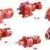 các phiên bản động cơ giảm tốc R